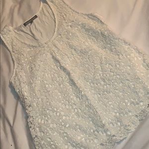 Daniel Rainn Sleeveless Shirt | White | M